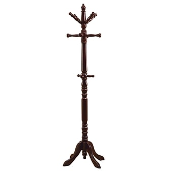 Monarch Traditional Cherry Solid Wood Coat Rack (I 2011)