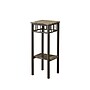Monarch 28" x 12" x 12" Marble Plant Stand, Cappuccino~#|#~m000125967_sc7