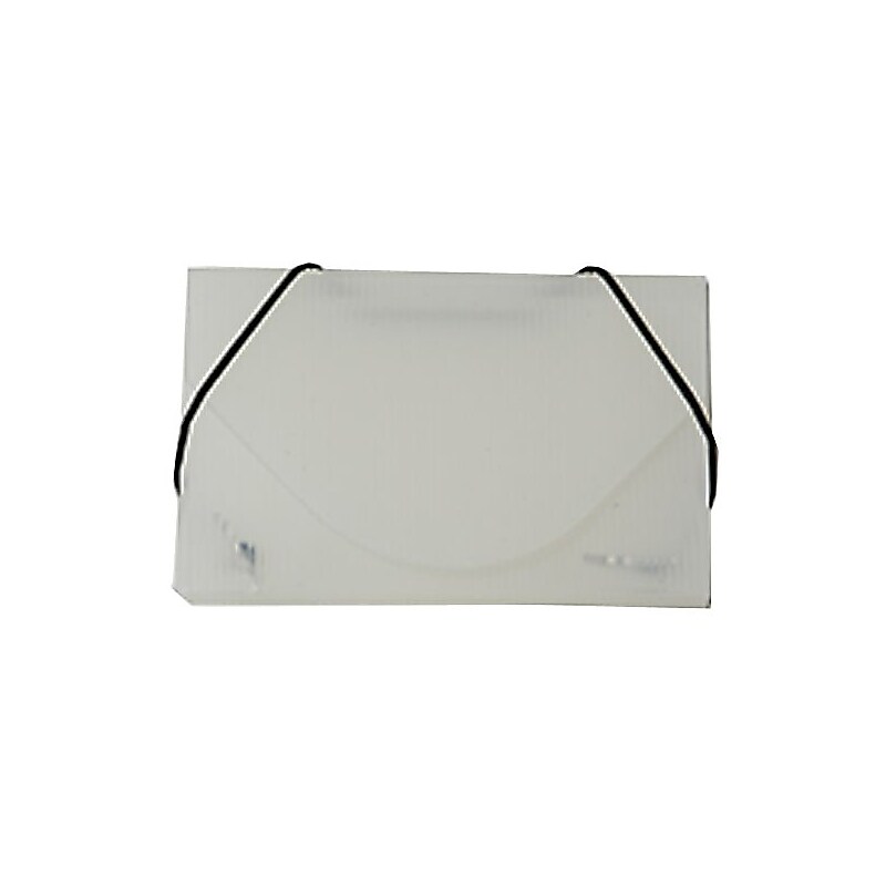 JAM Paper® Plastic Business Card Holder Case, Clear, Sold Individually (367666) image 1
