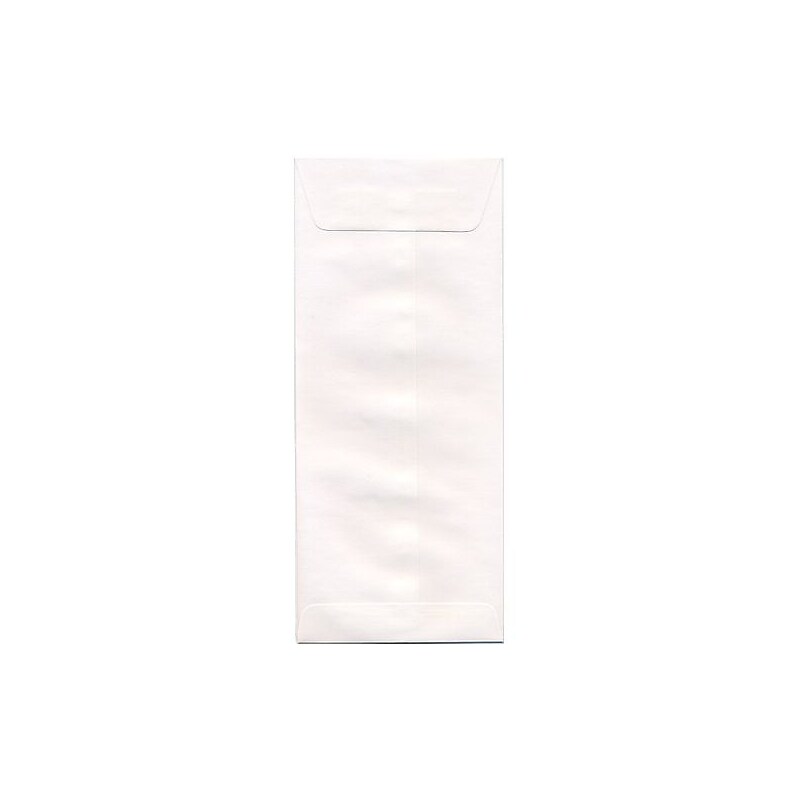 JAM Paper #16 Policy Business Envelopes, 5.875 x 12, White, 25/Pack (416211891) image 1