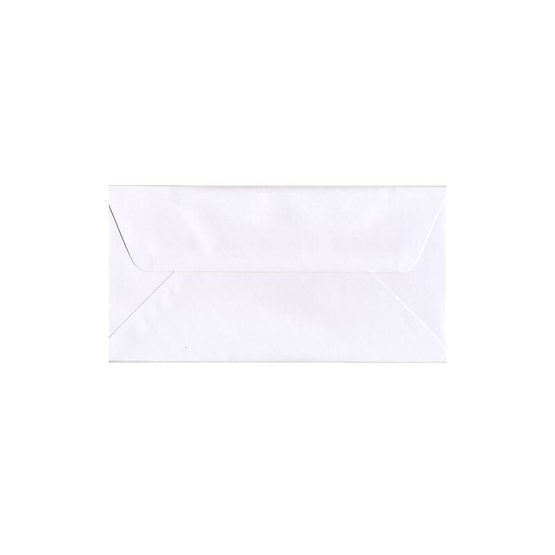 JAM Paper #16 Business Commercial Envelopes with Wallet Flap, 6 x 12, White, Bulk 1000/Carton (01633178B) image 1