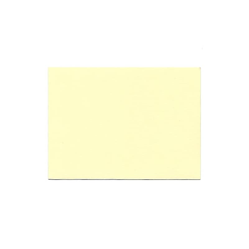JAM Paper® Blank Flat Note Cards, A6 Size, 4 5/8 x 6 1/4, Ivory, 100/Pack (175991) image 1