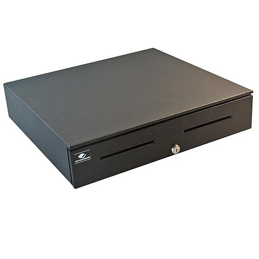APG Series 4000 Cash Drawer, 10 Compartments, Black (JB554ABL1816C
