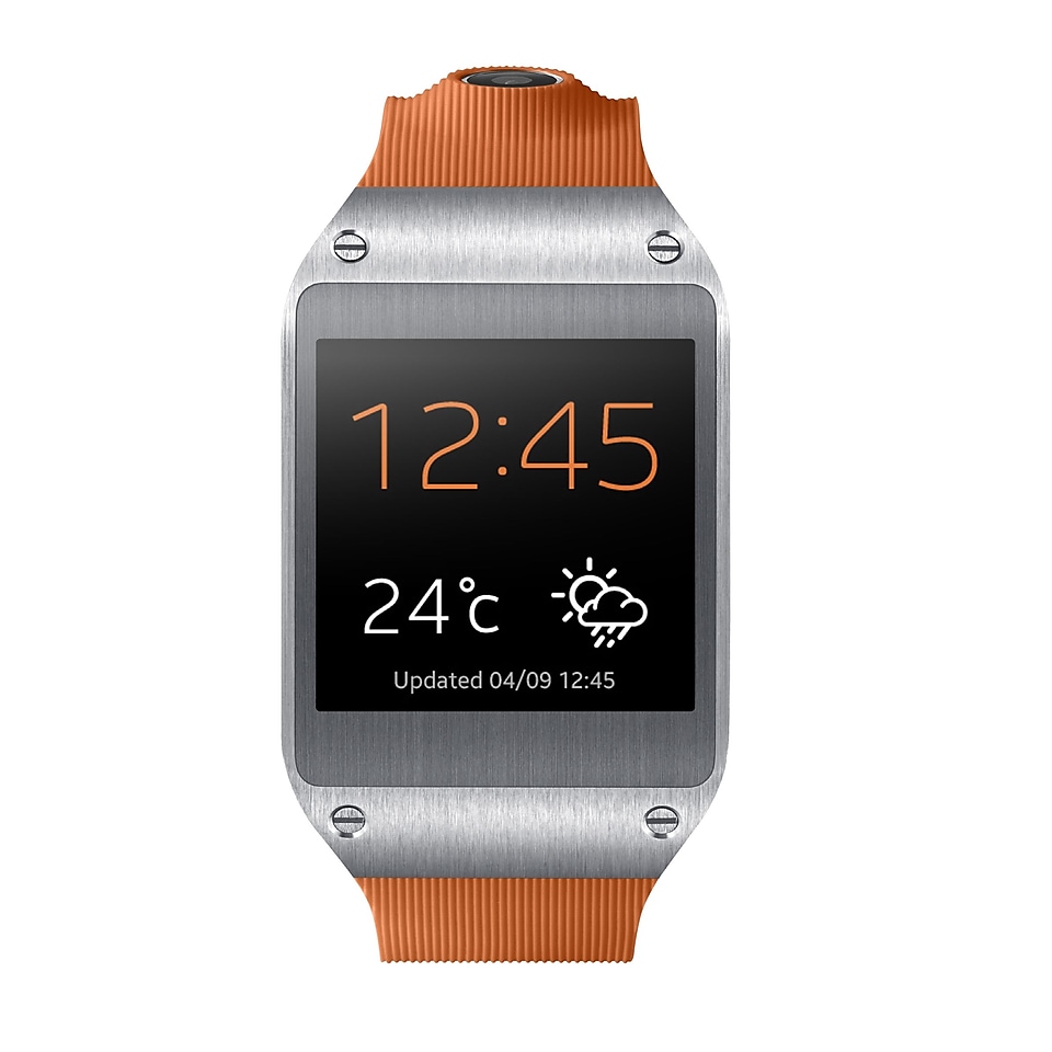 Samsung Galaxy Gear Smartwatch, Wild Orange  Make More Happen at