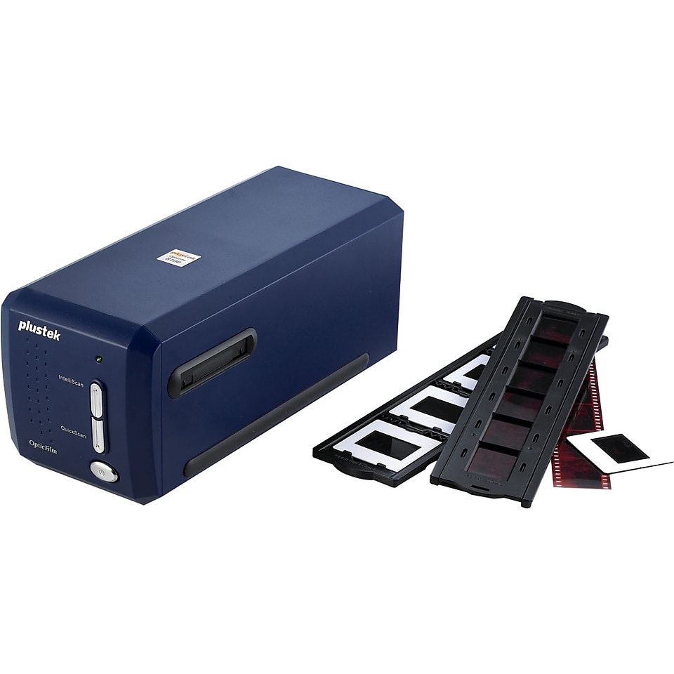 plustek OpticFilm 8100 Film Scanner, Blue