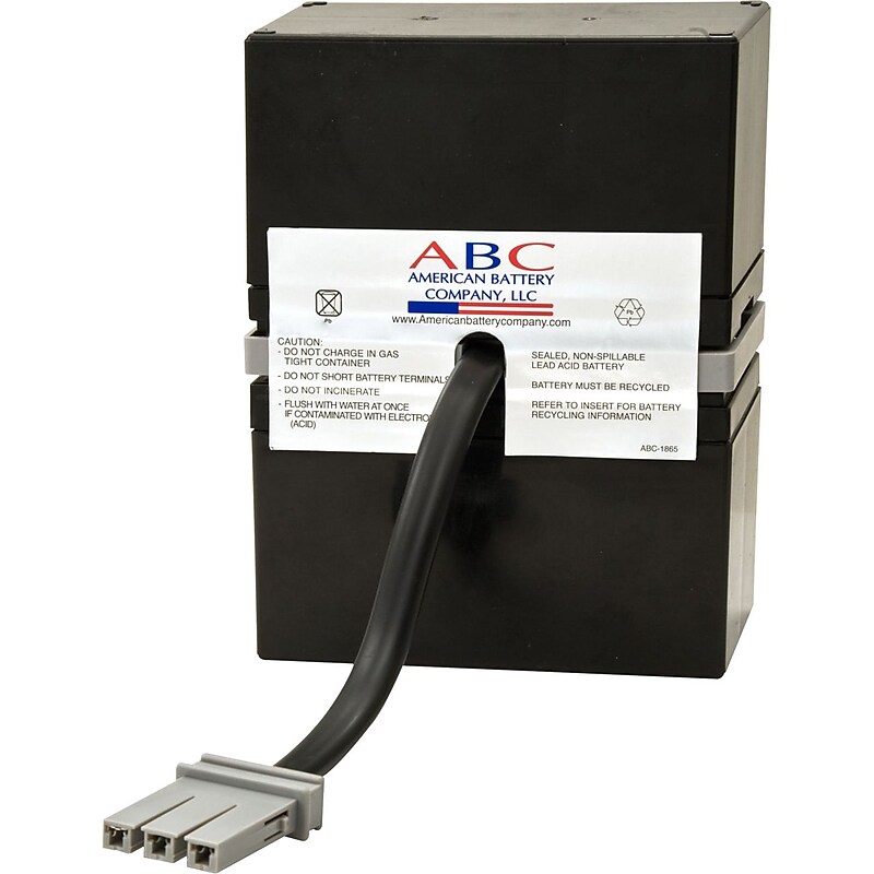 APC UPS Replacement Battery Cartridge #32, Black (RBC32) image 1