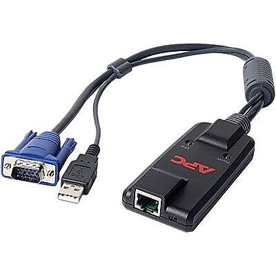 APC KVM 2G VGA to USB Server Module With Virtual Media, Black/Blue Simolary simolary.com