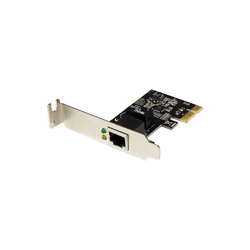 StarTech 1-Port PCIe Gigabit NIC Low Profile Server Adapter Network Card (ST1000SPEX2L) image 1