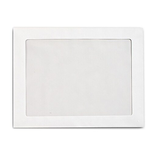 LUX Full Face Window Envelopes, 10" x 13", Bright White, 500/Box (FFW
