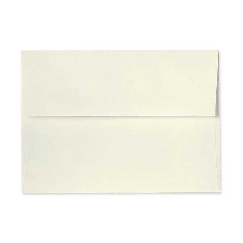 LUX A6 Invitation Envelopes (4 3/4 x 6 1/2) 500/Box, Natural - 100% Recycled (4875-NPC-500) image 1
