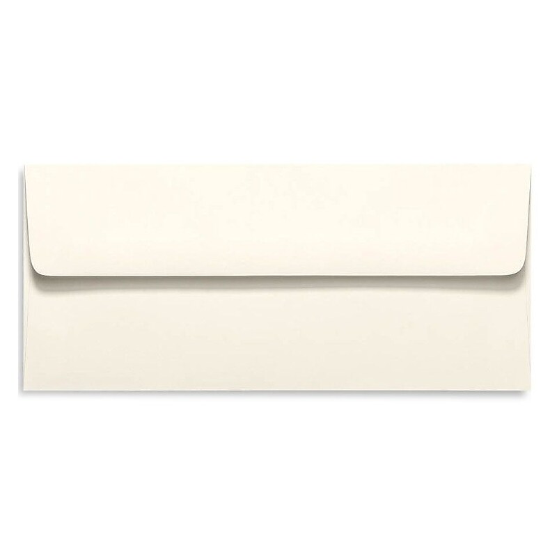 LUX 80lb 4 1/8"x9 1/2" Square Flap #10 Envelopes, Natural, 500/BX image 1