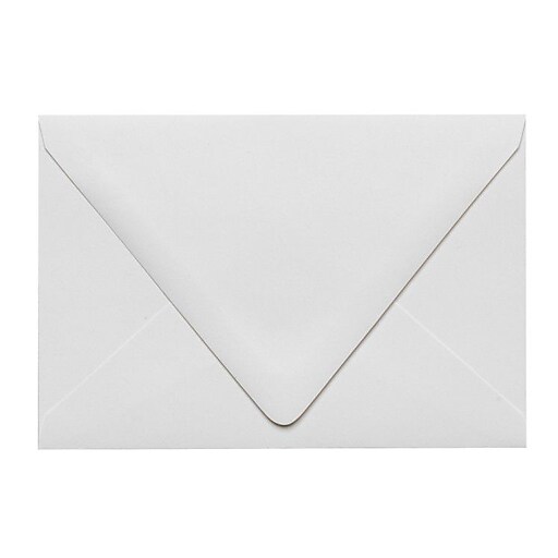 LUX A4 Contour Flap Envelopes (4 1/4 x 6 1/4) 250/Box, White - 100% ...