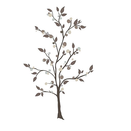 RoomMates® Mod Tree Giant Peel and Stick Giant Wall Decal, 37 3/4" x 68