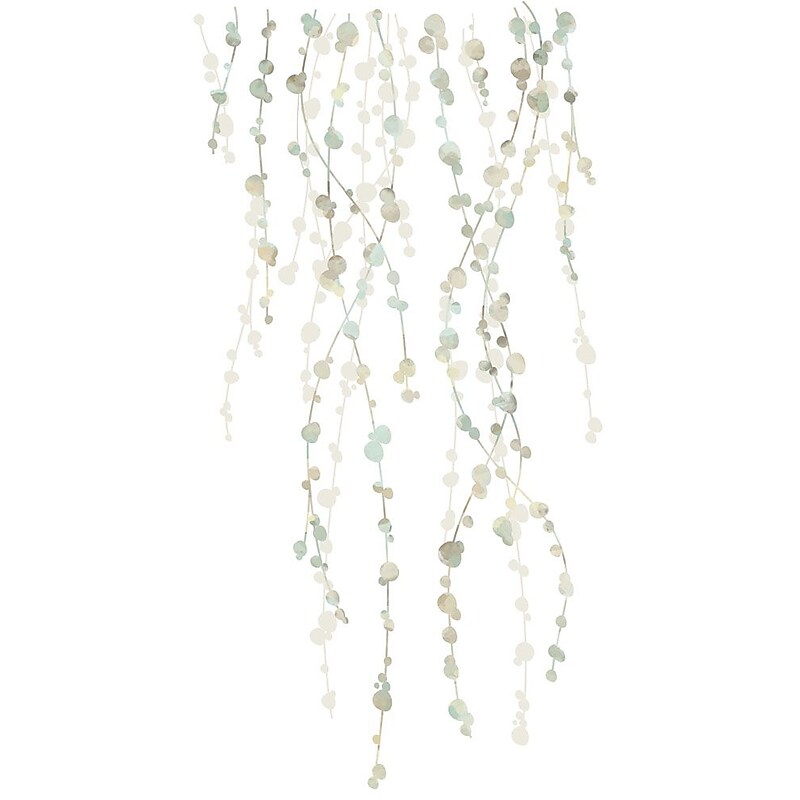 RoomMates® Hanging Vine Watercolor Peel and Stick Wall Decal, 9" x 40" image 1
