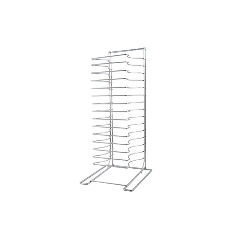 American Metalcraft 19029, 15-Shelf Chrome-Plated Pizza Rack image 1