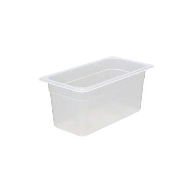 Cambro 36PP190, 5.6 qt Third-Size Translucent Food Pan image 1