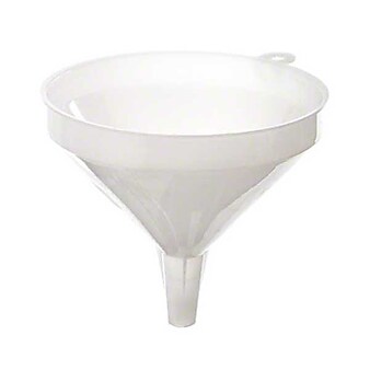 Update International FPW-5, 5-1/4'' Plastic Funnel