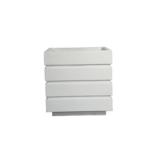 Shop Staples For Laura Ashley 14 X 14 X 14 Fiberstone Planter