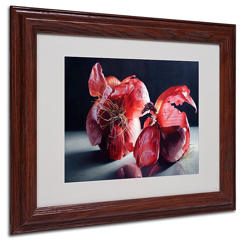 Trademark Fine Art 'Beauty So Deep It Makes You' 11" x 14" Wood Frame Art image 1