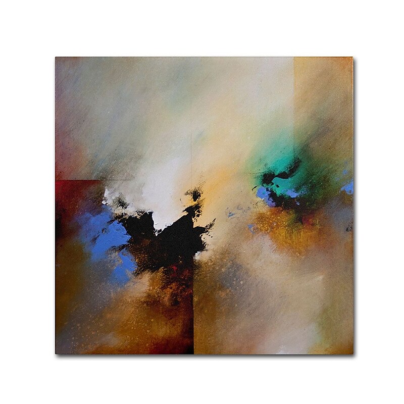 Trademark Fine Art 'Clouds Connected II' 14" x 14" Canvas Art image 1