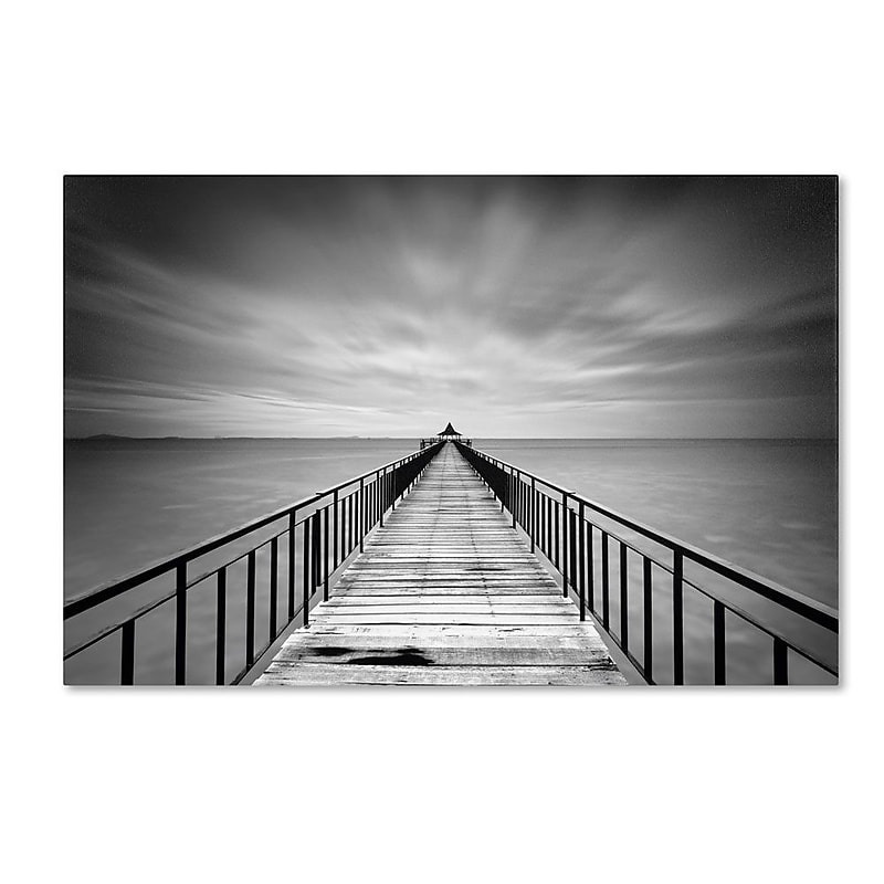 Trademark Fine Art 12" x 19" Wooden Frame Wall Art image 1