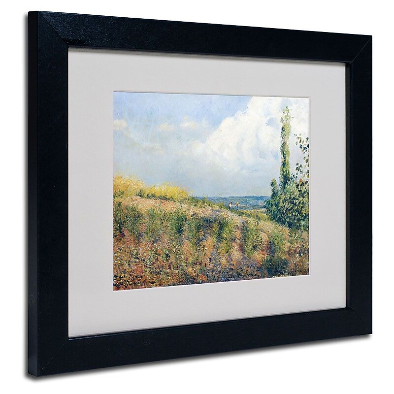Trademark Fine Art 'The Approaching Storm' 11" x 14" Black Frame Art image 1