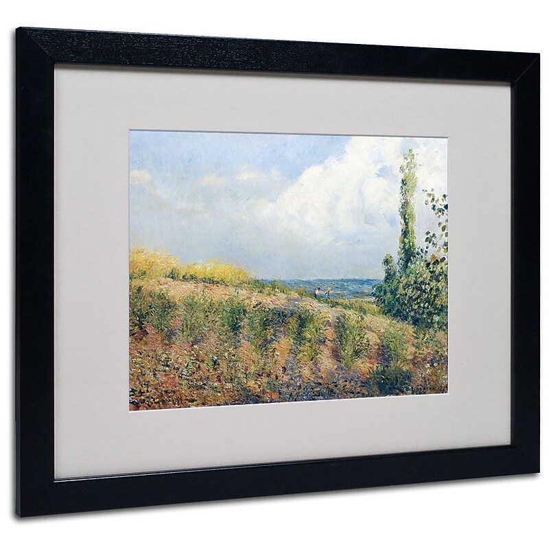 Trademark Fine Art 'The Approaching Storm' 16" x 20" Black Frame Art image 1