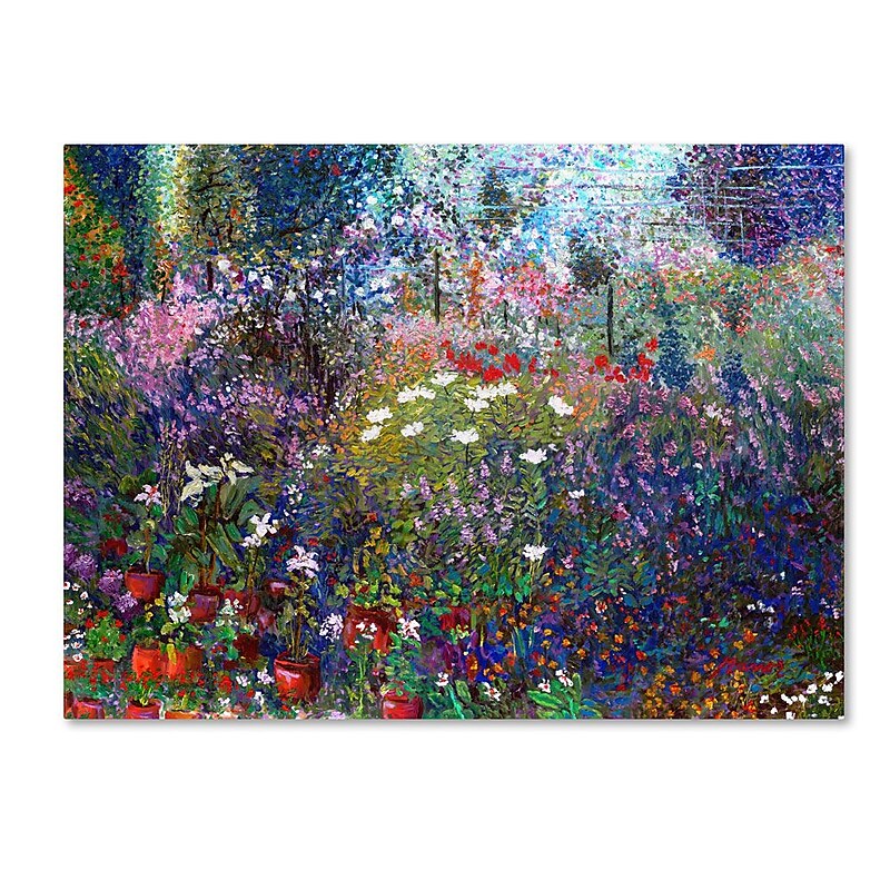 Trademark Fine Art 'Garden In Maui II' 18" x 24" Canvas Art image 1