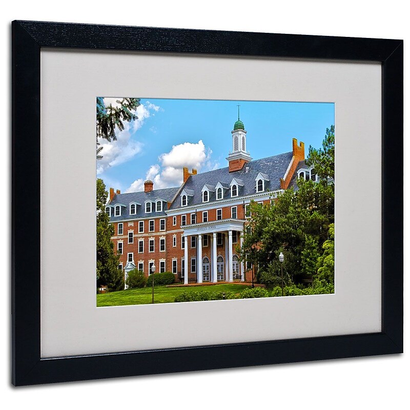 Trademark Fine Art 'Graduate School' 16" x 20" Black Frame Art image 1