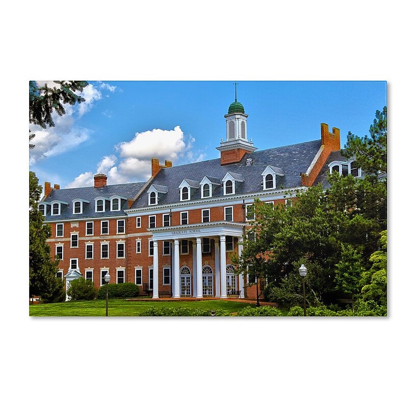 Trademark Fine Art 'Graduate School' 22" x 32" Canvas Art image 1