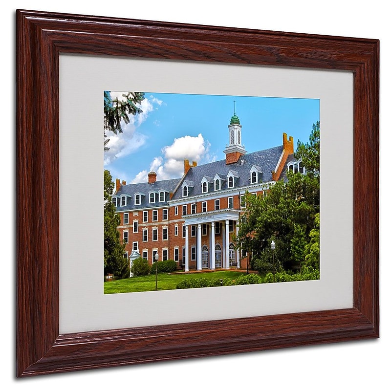 Trademark Fine Art 'Graduate School' 11" x 14" Wood Frame Art image 1