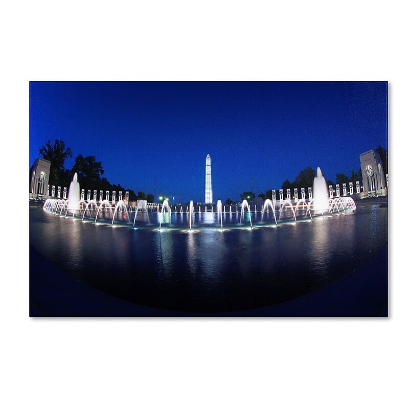 Trademark Fine Art 'Twilight' 16" x 24" Canvas Art image 1