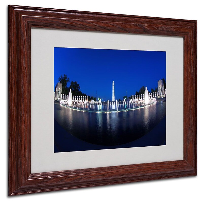 Trademark Fine Art 'Twilight' 11" x 14" Wood Frame Art image 1