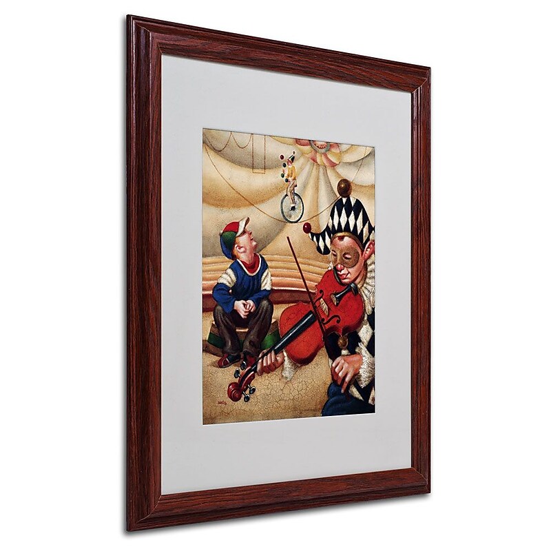 Trademark Fine Art 'Calandurim' 16" x 20" Wood Frame Art image 1