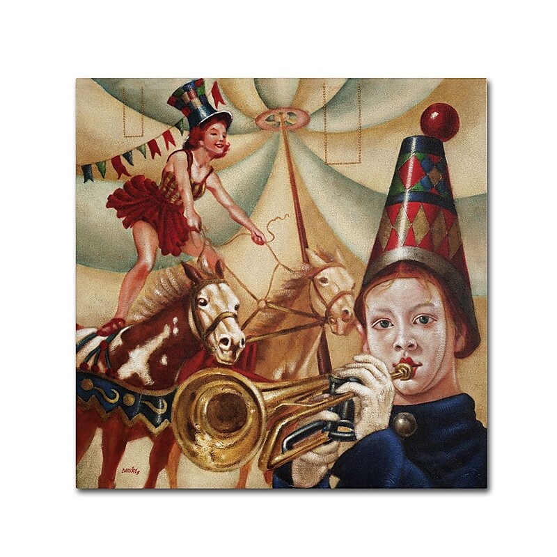 Trademark Fine Art 'Preludio' 14" x 14" Canvas Art image 1