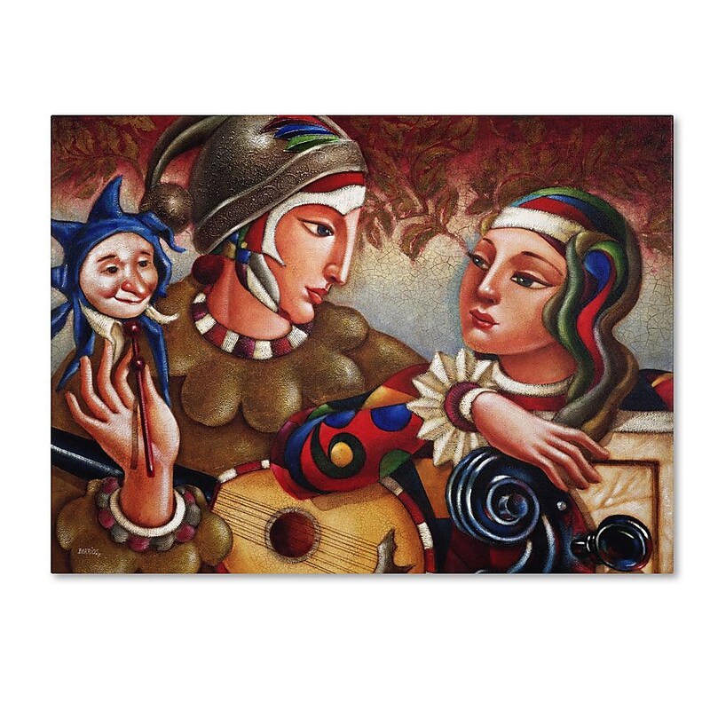 Trademark Fine Art 'Romanza' 24" x 32" Canvas Art image 1