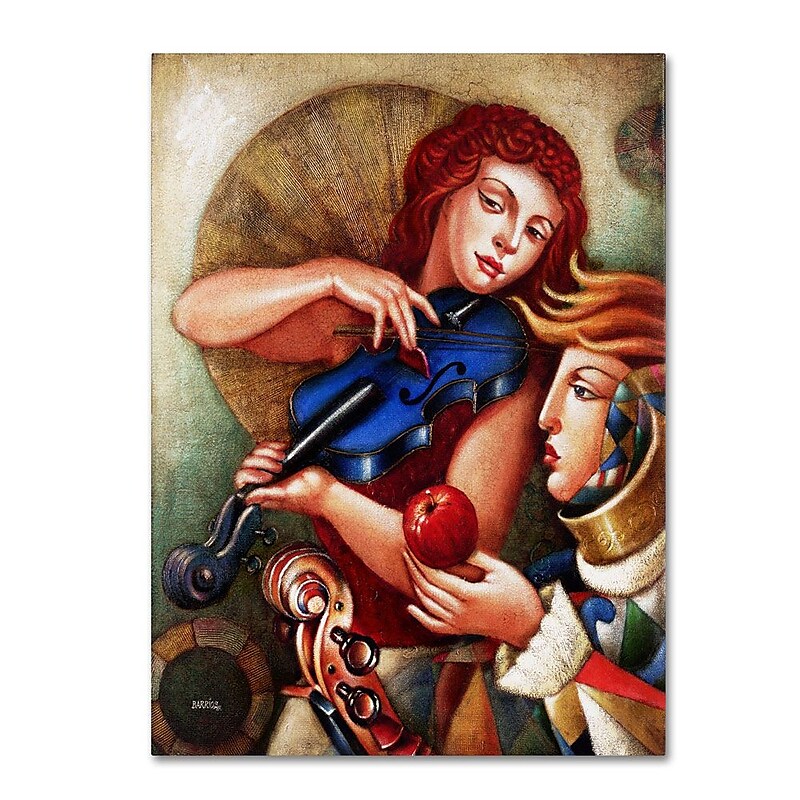 Trademark Fine Art 'Seduccion' 35" x 47" Canvas Art image 1