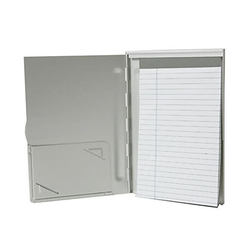 JAM Paper® Aluminum Pad Holder, Medium, 5.75 x 8.25, Silver, Sold