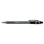 Paper Mate FlexGrip Ultra Retractable Ballpoint Pen, Fine Point, 0.8 mm, Black Ink / Gray Barrel, 12/Pack~#|#~m000234304_sc7