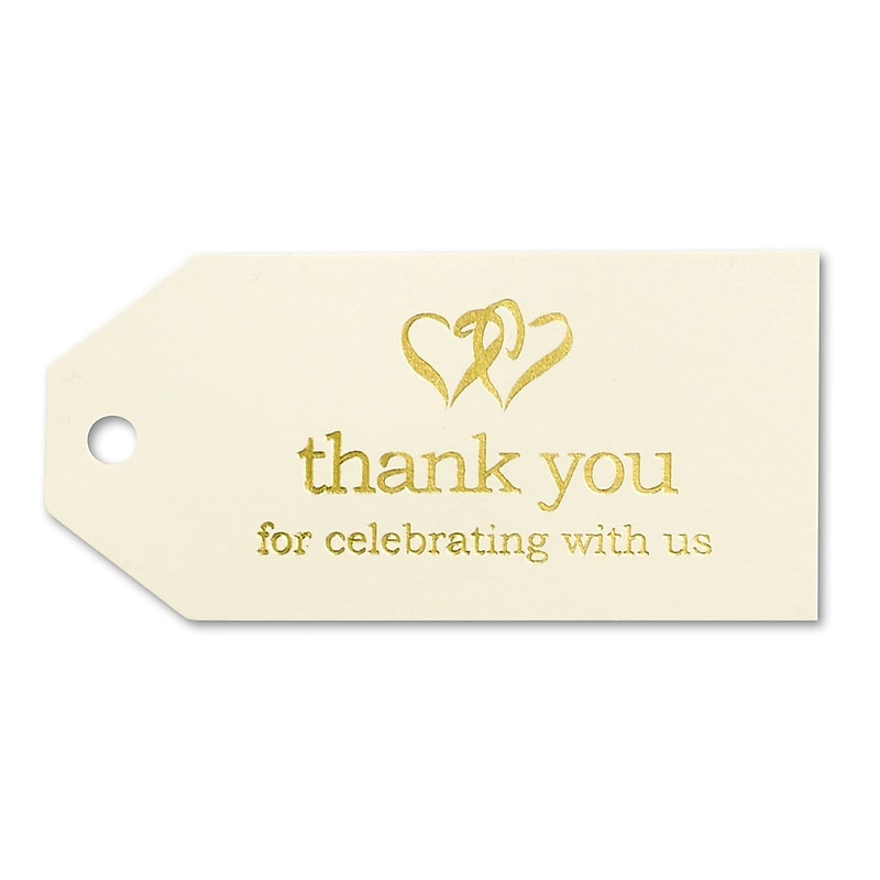 HBH™ "Linked At The Heart" Favor Cards, Ivory image 1