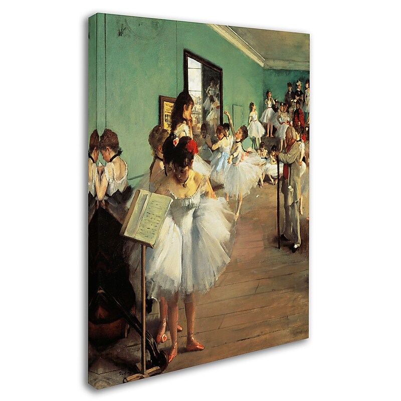 Trademark Fine Art 'Dance Examination 1873-74' 18" x 24" Canvas Art image 1