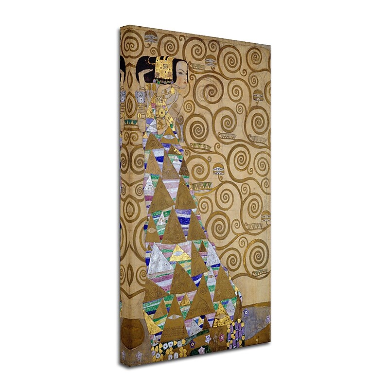 Trademark Fine Art 'Expectation 1905-09' 14" x 24" Canvas Art image 1
