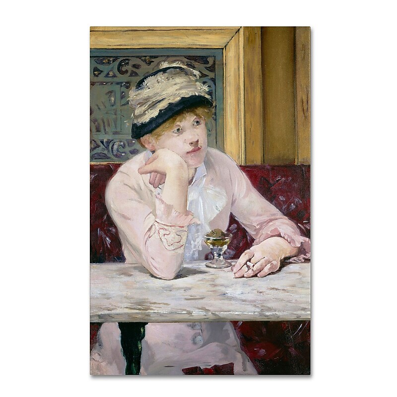 Trademark Fine Art 'Plum Brandy 1877' 22" x 32" Canvas Art image 1
