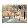 Trademark Fine Art 'Snowy LandScape 1925' 35" x 47" Canvas Art~#|#~m000237228_sc7