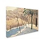 Trademark Fine Art 'Snowy LandScape 1925' 35" x 47" Canvas Art~#|#~m000237229_sc7
