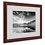 Trademark Fine Art 'Beyond the Sky' 16" x 20" Wood Frame Art~#|#~m000237495_sc7