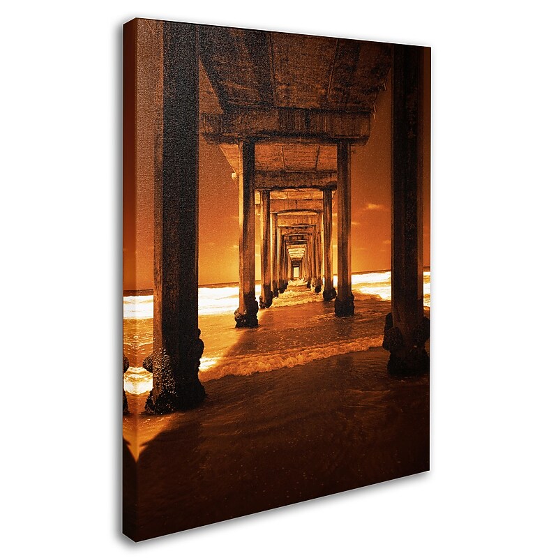 Trademark Fine Art 'Chocolate Bar' 22" x 32" Canvas Art image 1