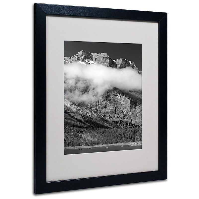 Trademark Fine Art 'Last Call Switzerl' 16" x 20" Black Frame Art image 1