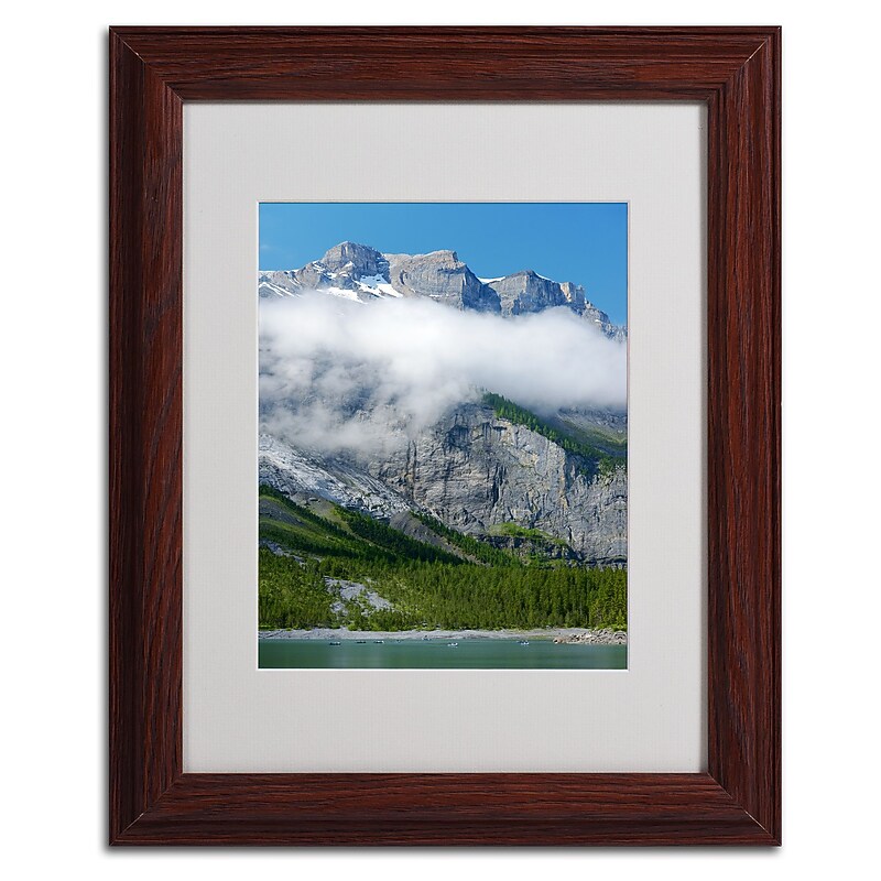 Trademark Fine Art 'Last Call Switzerland II' 11" x 14" Wood Frame Art image 1