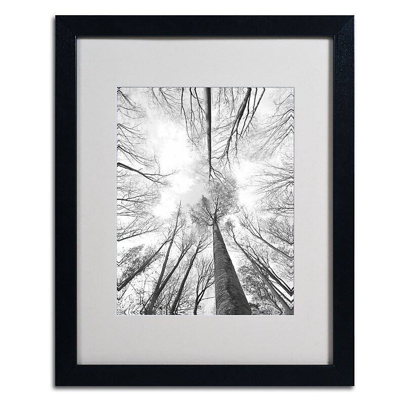 Trademark Fine Art 'Recall the Days' 16" x 20" Black Frame Art image 1